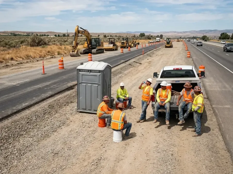 highway-road-construction-crew-007 — frequently asked questions, Porta Potty and Restroom Rentals in Rogersville, MO